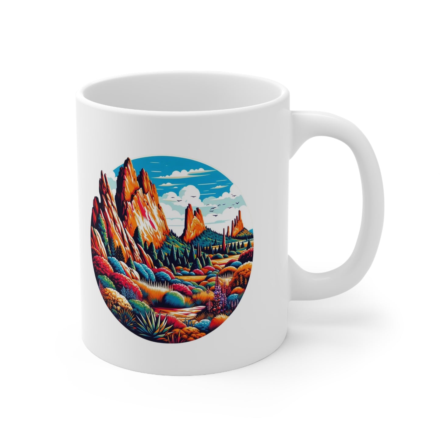 Garden of the Gods Ceramic Mug 11oz