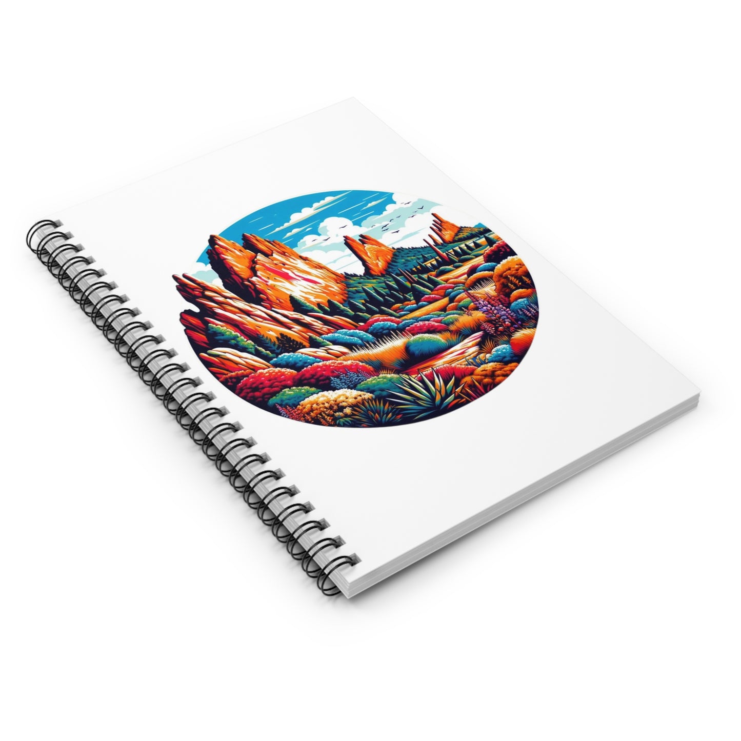 Garden of the Gods Spiral Notebook - Ruled Line