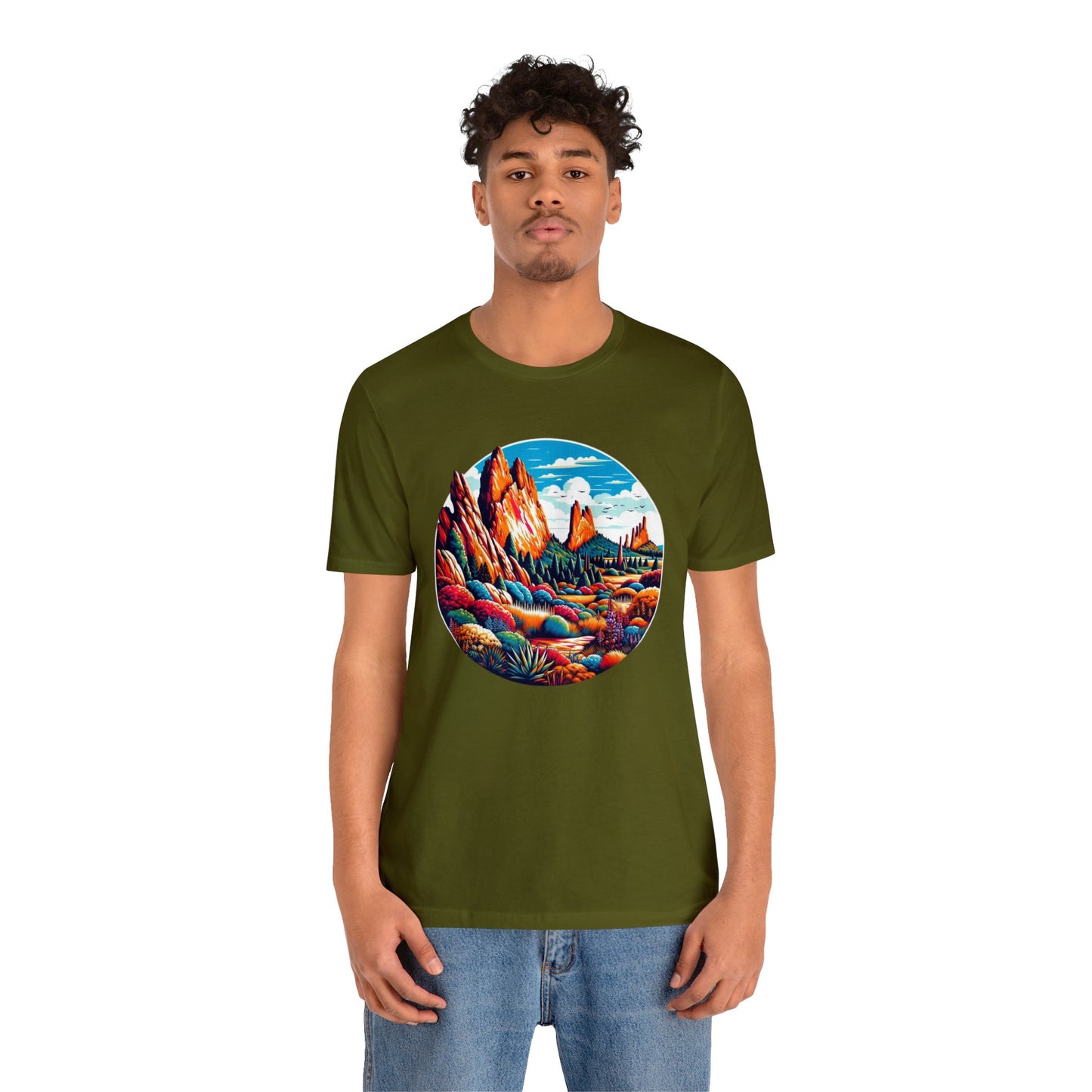 Garden of the Gods Unisex Jersey Short Sleeve Tee